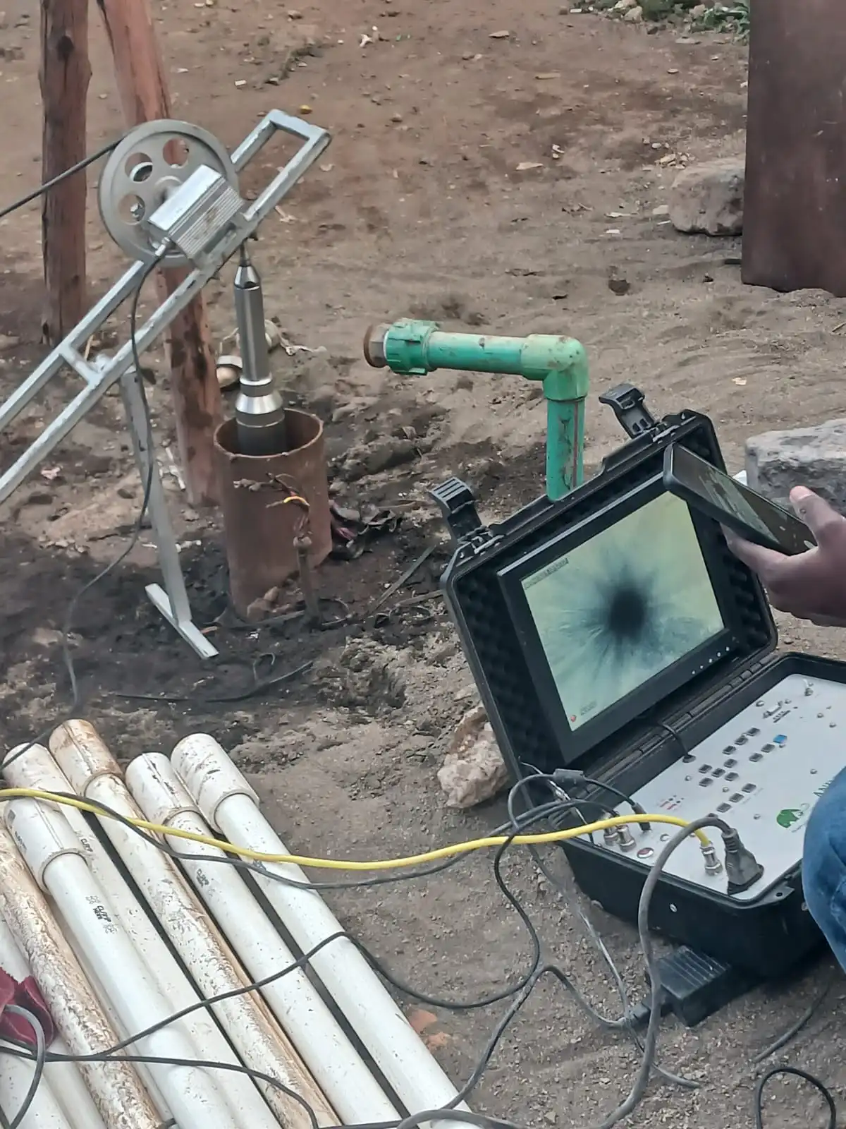 borehole camera inspection image 2