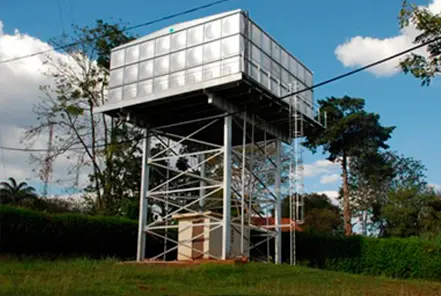 Elavated tank tower construction image 2